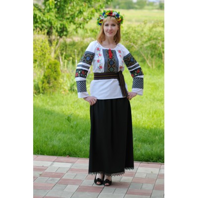 Look 9 (Blouse + Skirt + Krayka + Wreath)